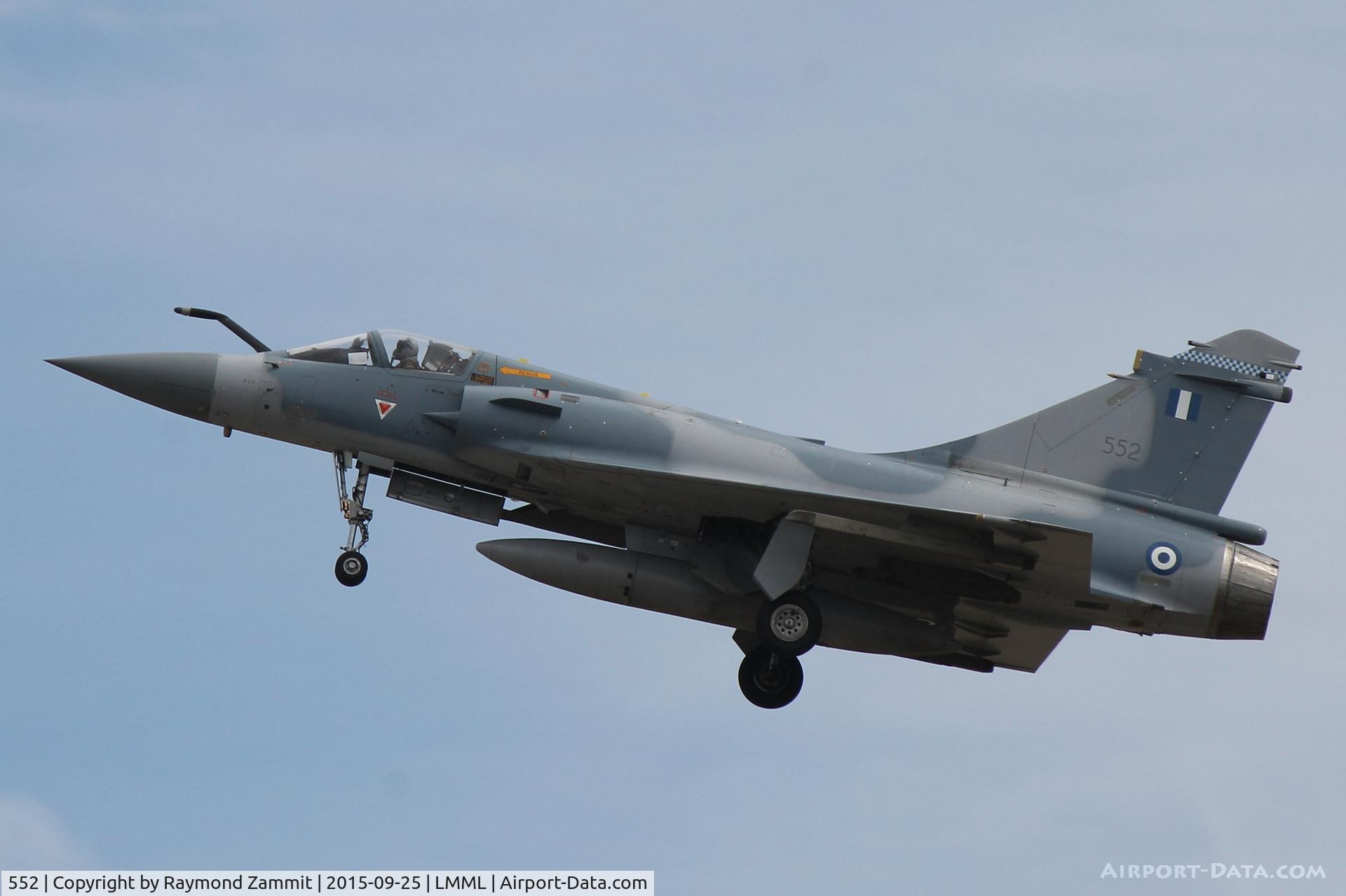552, Dassault Mirage 2000-5EG C/N 552, Dassault Mirage 2000EG 552 Greek Air Force