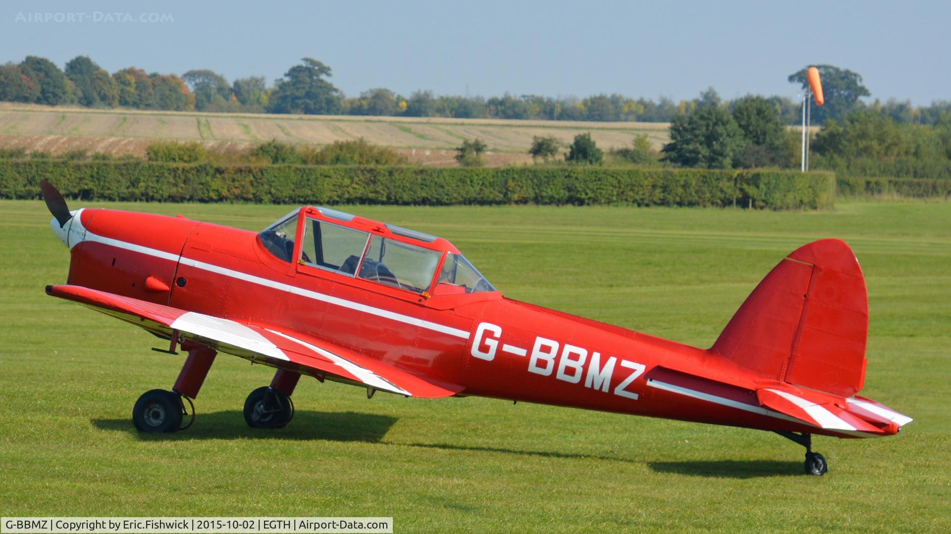 G-BBMZ, 1950 De Havilland DHC-1 Chipmunk T.10 C/N C1/0563, 1. G-BBMZ visiting The Shuttleworth Collection, Old Warden, Biggleswade, Bedfordshire.