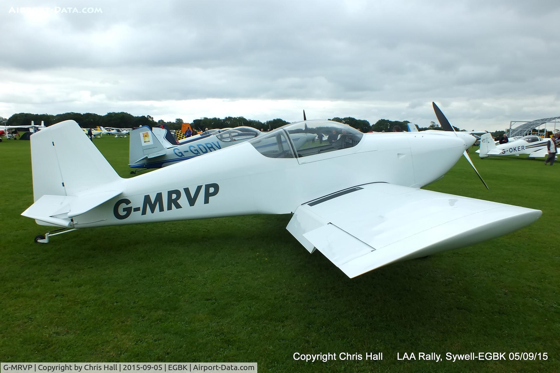 G-MRVP, 2014 Vans RV-6 C/N PFA 181A-13403, at the LAA Rally 2015, Sywell