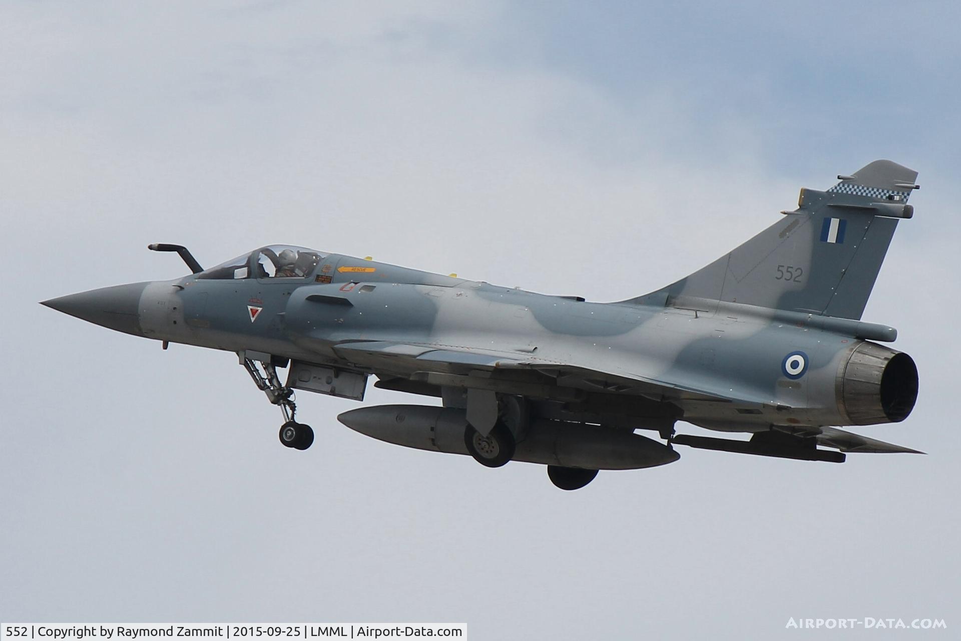552, Dassault Mirage 2000-5EG C/N 552, Dassault Mirage 2000EG 552 Greek Air Force