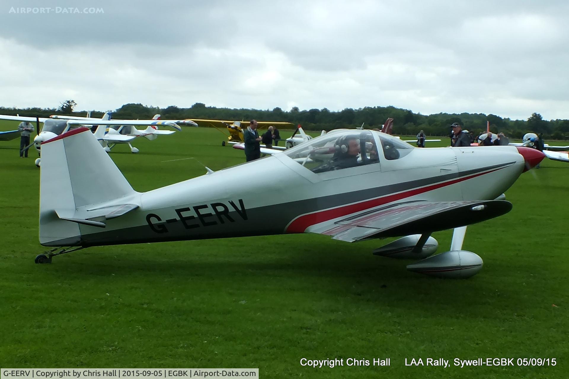 G-EERV, 2002 Vans RV-6 C/N PFA 181A-13381, at the LAA Rally 2015, Sywell
