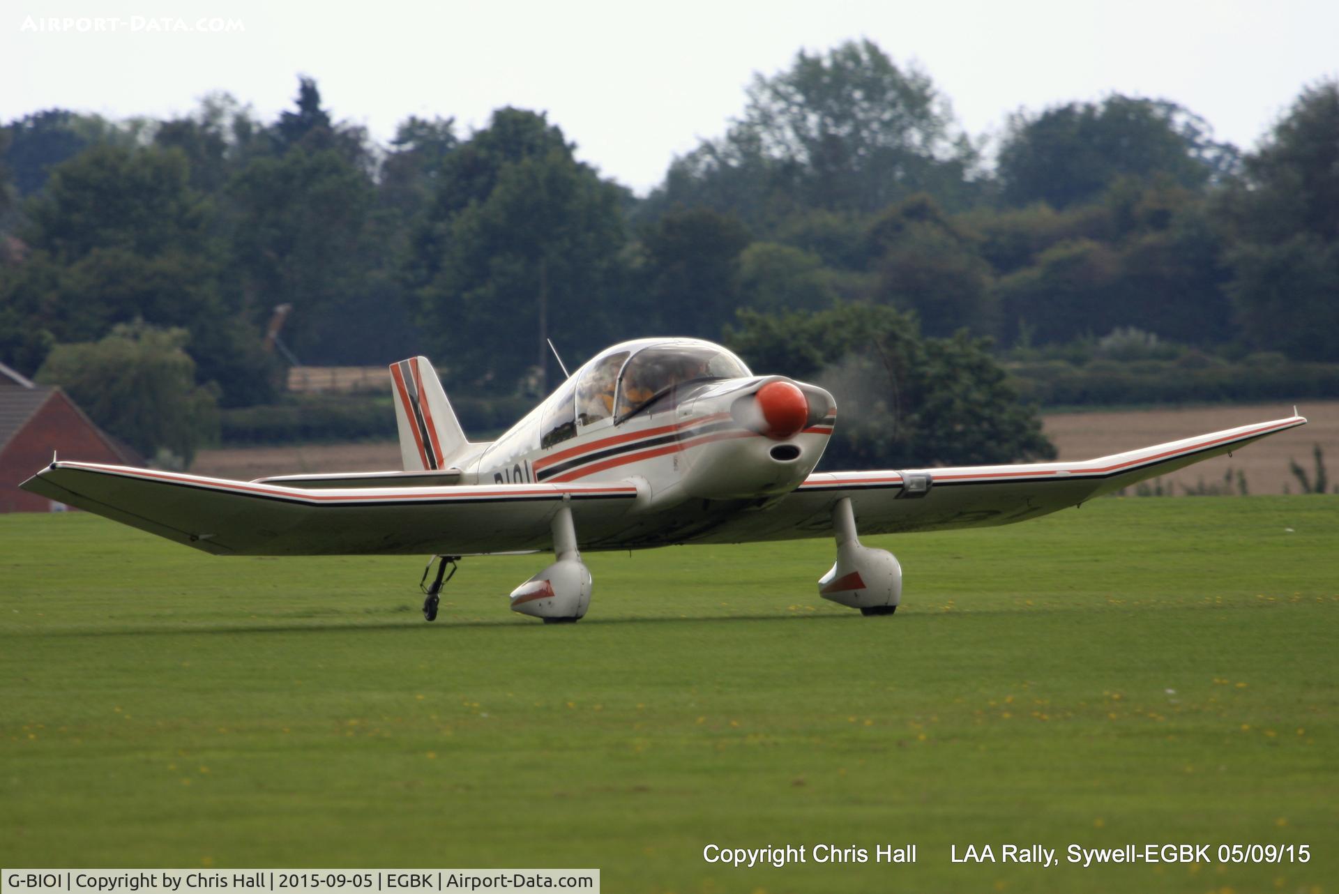 G-BIOI, 1964 SAN Jodel DR-1050M Excellence C/N 477, at the LAA Rally 2015, Sywell