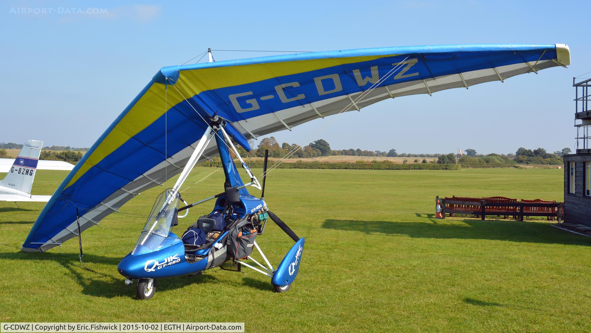 G-CDWZ, 2006 P&M Aviation Quik GT450 C/N 8154, 3. G-CDWZ visiting The Shuttleworth Collection, Old Warden, Biggleswade, Bedfordshire.