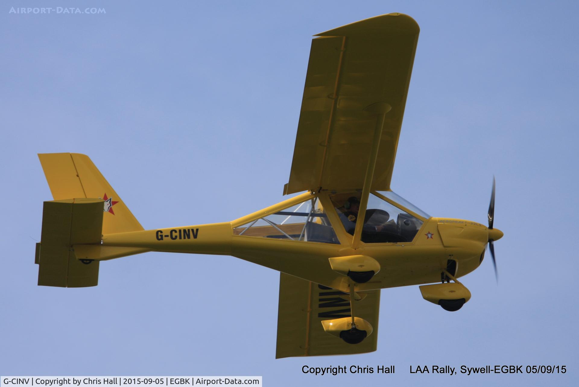 G-CINV, 2015 Aeroprakt A22-LS Foxbat C/N LAA 317B-15316, at the LAA Rally 2015, Sywell
