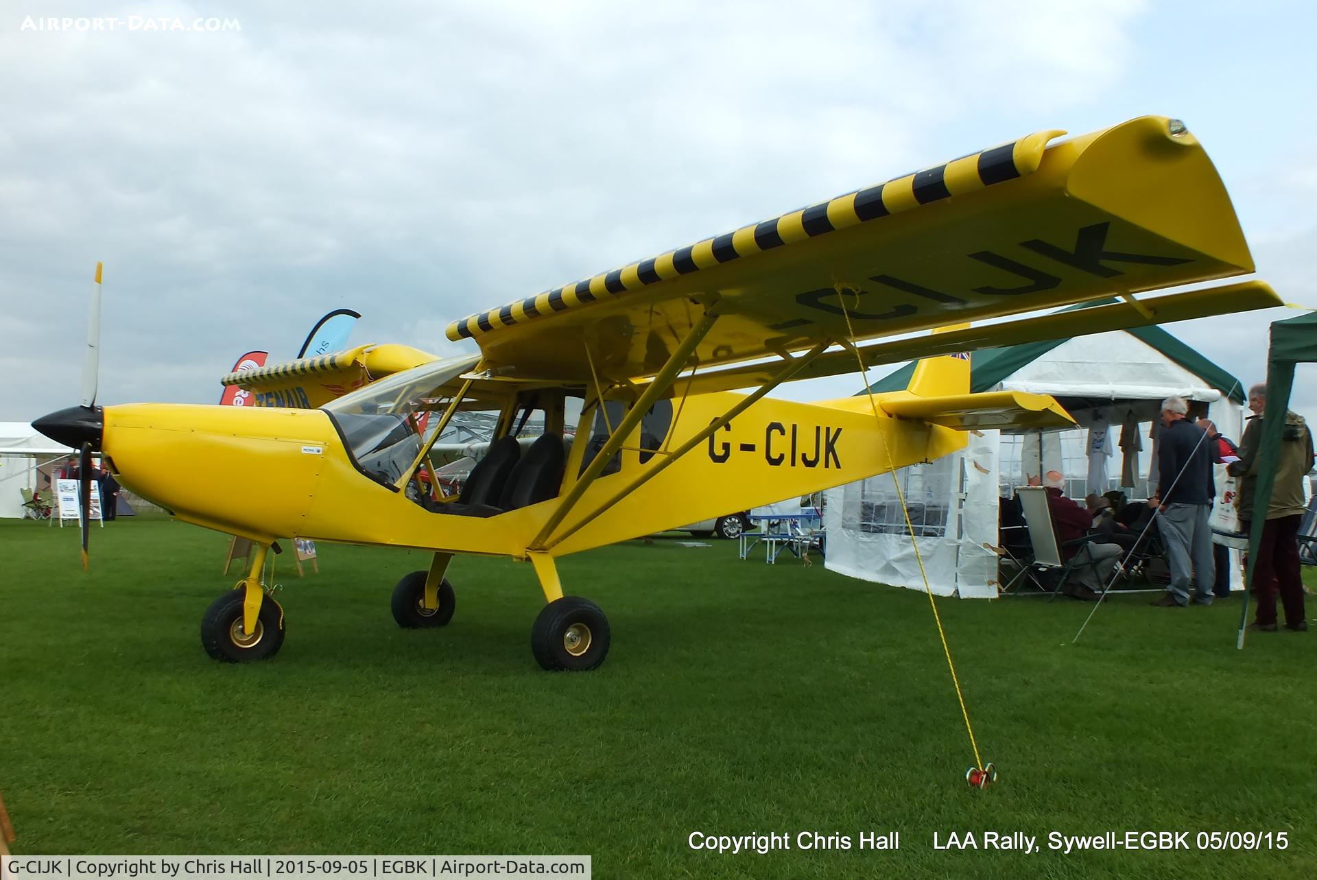 G-CIJK, 2014 Zenair STOL CH-750 C/N LAA 381-15187, at the LAA Rally 2015, Sywell