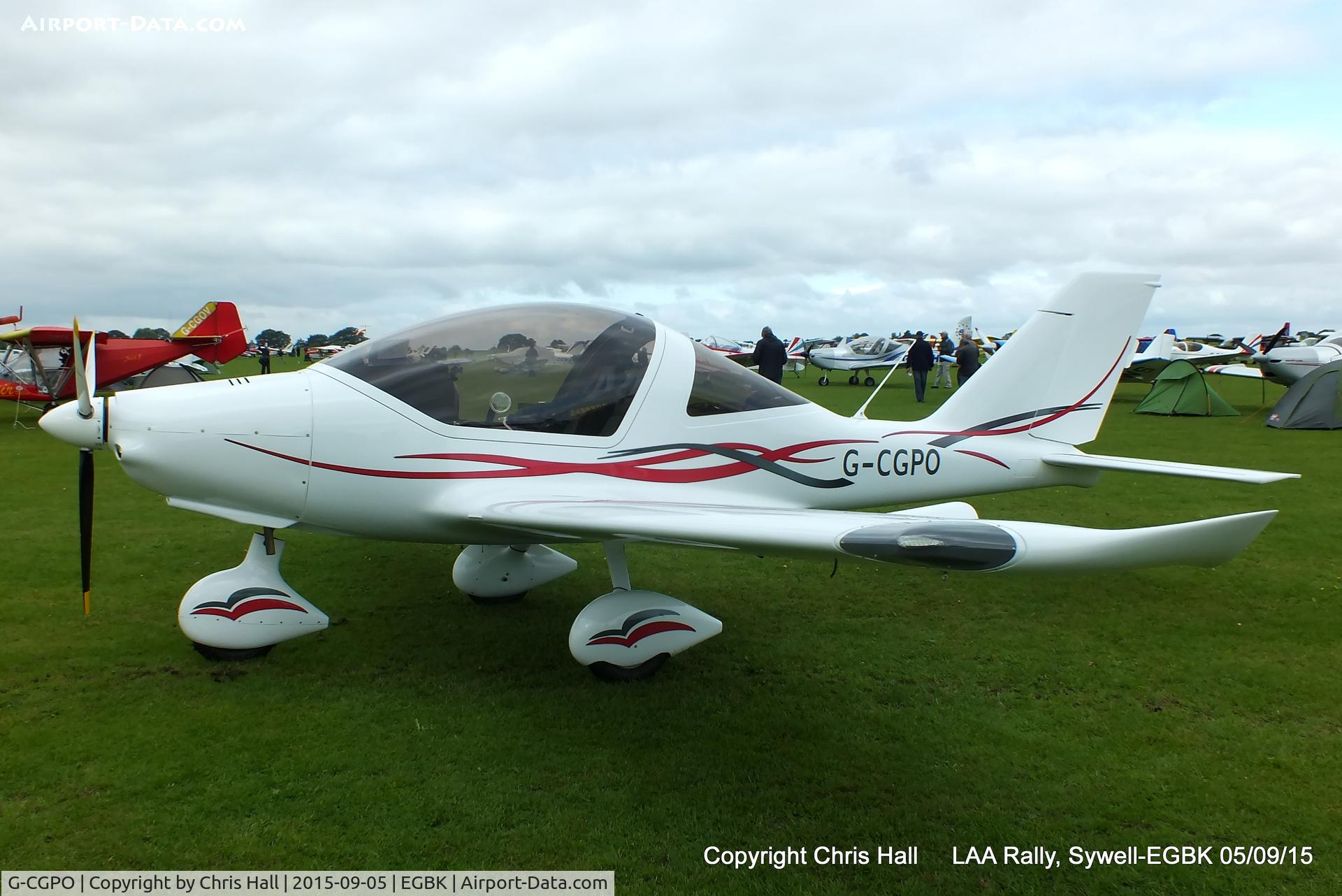 G-CGPO, 2011 TL Ultralight TL-2000UK Sting Carbon C/N LAA 347-14896, at the LAA Rally 2015, Sywell