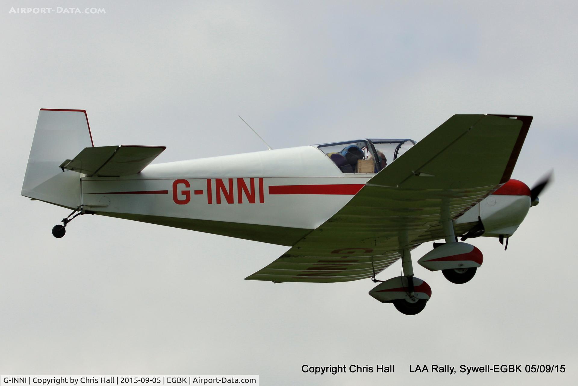 G-INNI, 1956 Wassmer (Jodel) D-112 Club C/N 540, at the LAA Rally 2015, Sywell