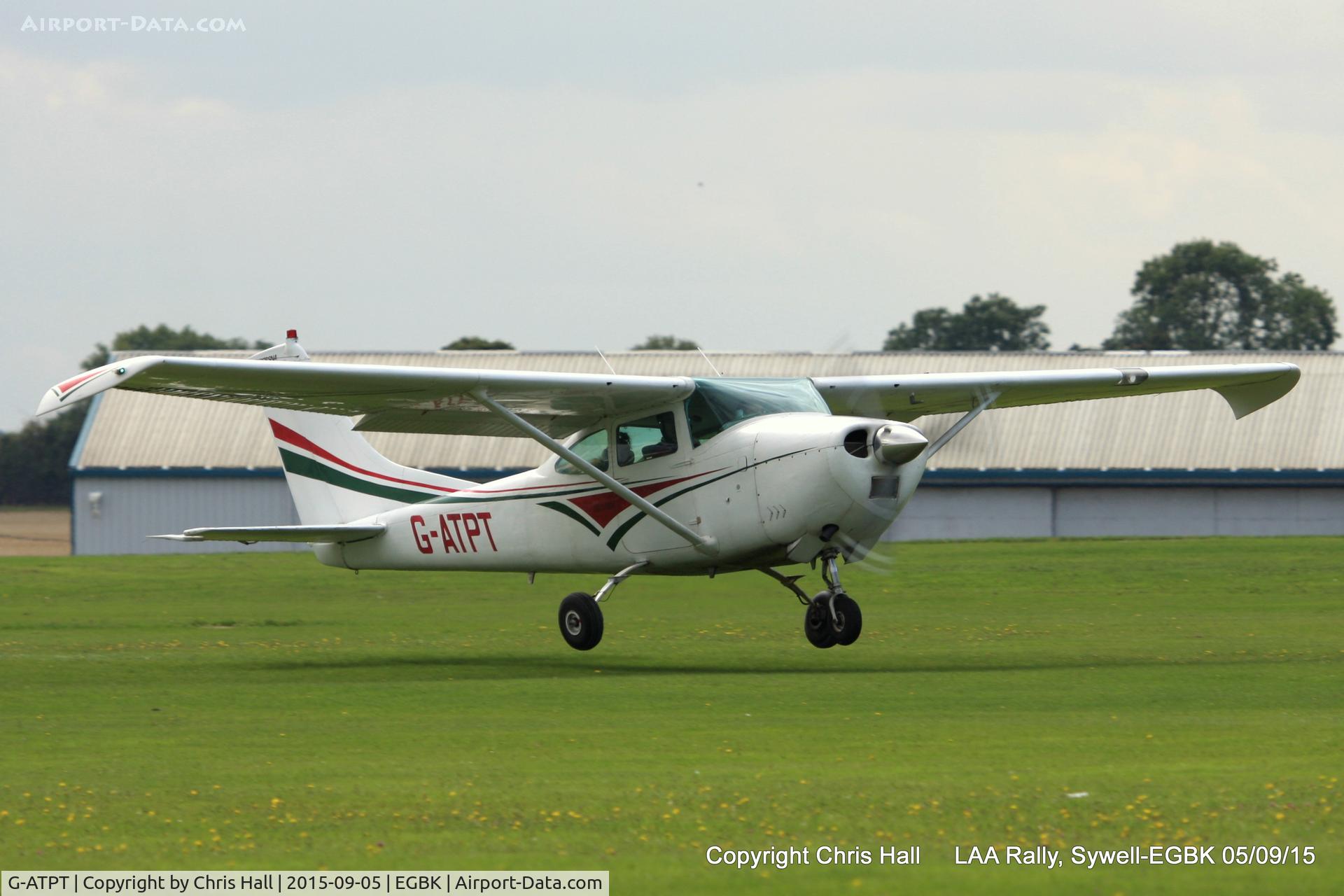 G-ATPT, 1966 Cessna 182J Skylane C/N 182-57056, at the LAA Rally 2015, Sywell