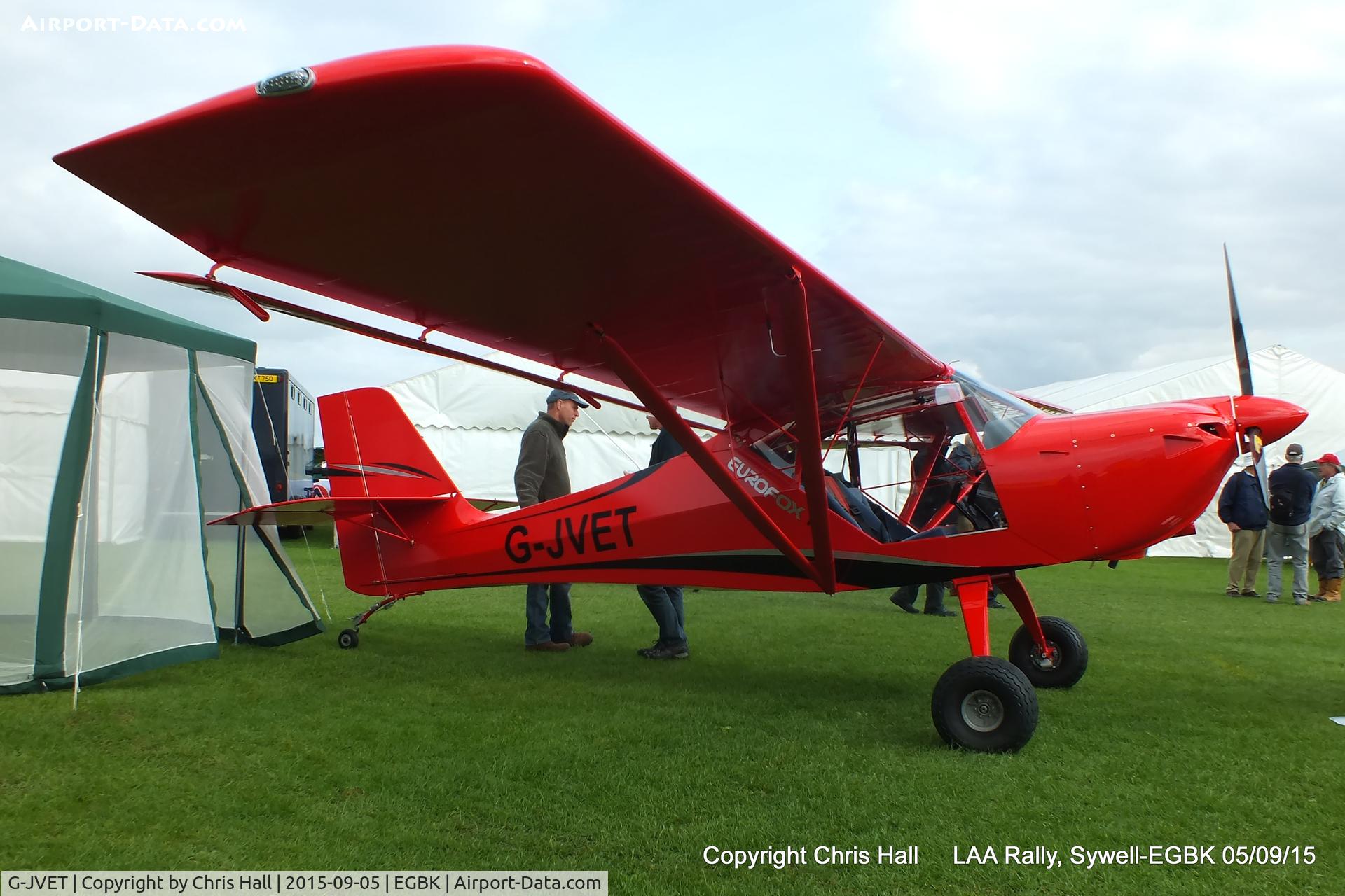 G-JVET, 2014 Eurofox 912(S) C/N LAA 376-15286, at the LAA Rally 2015, Sywell