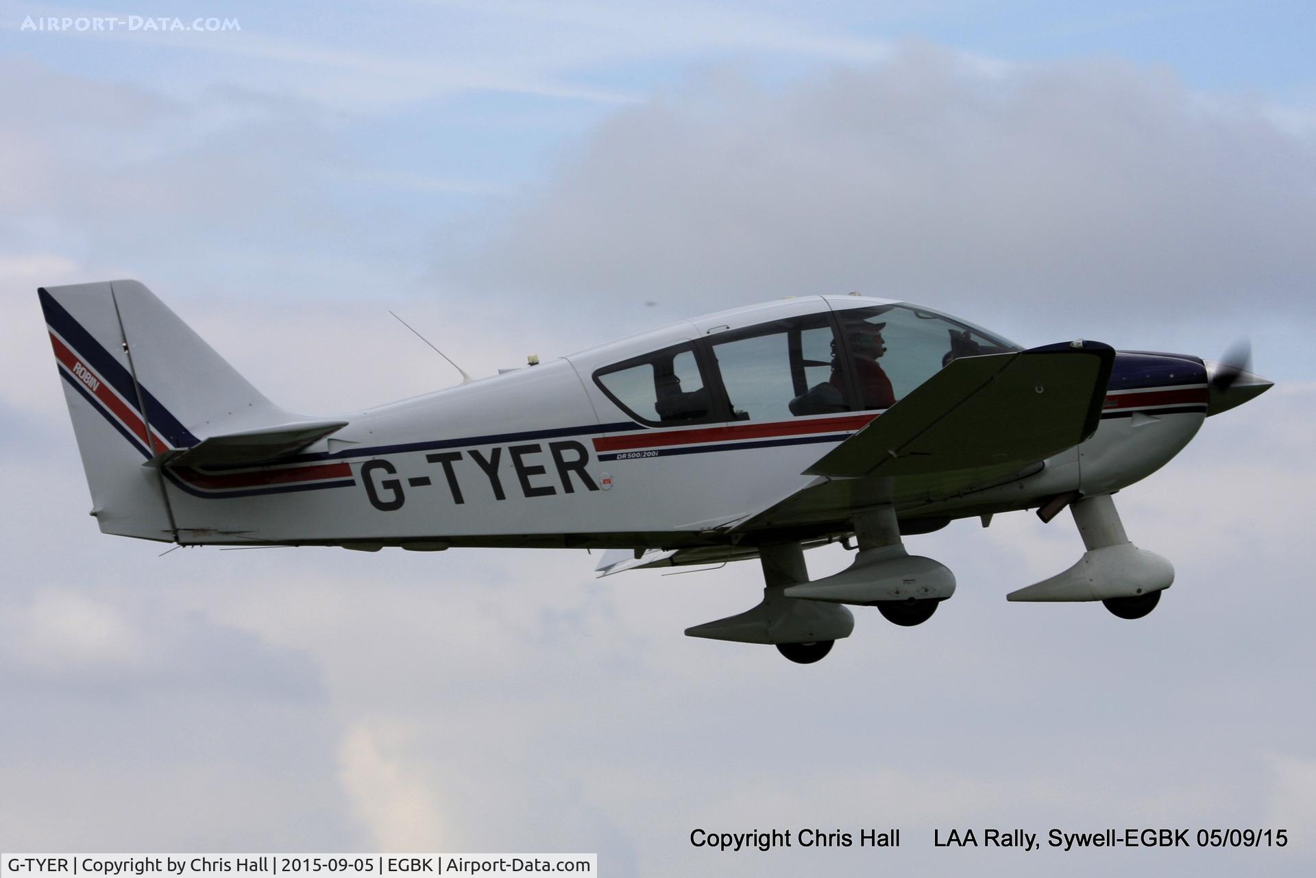 G-TYER, 2000 Robin DR-400-500 President C/N 21, at the LAA Rally 2015, Sywell