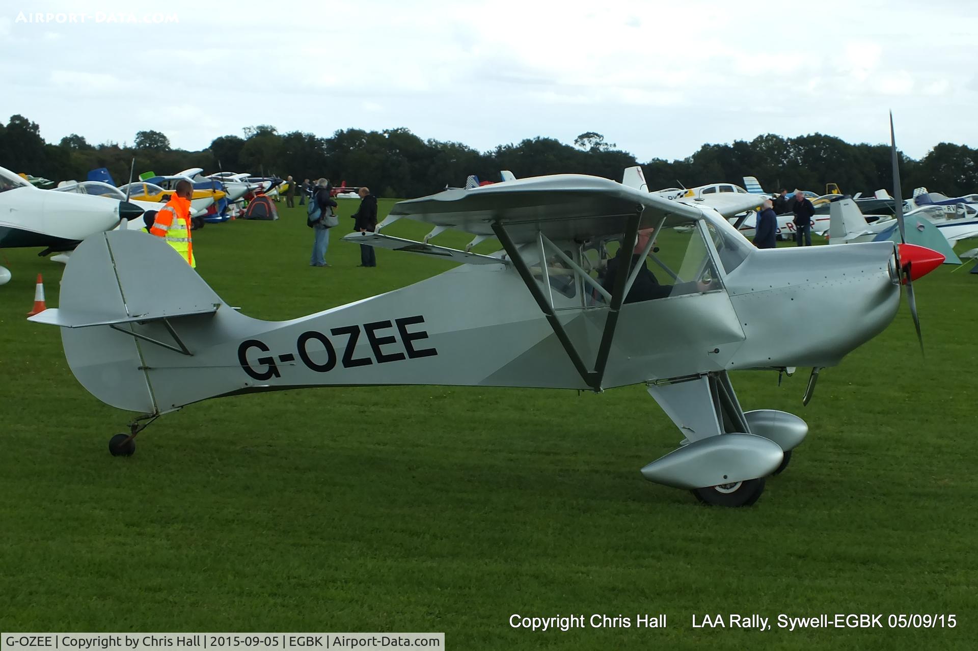 G-OZEE, 1994 Avid Speedwing Mark IV C/N PFA 189-12308, at the LAA Rally 2015, Sywell