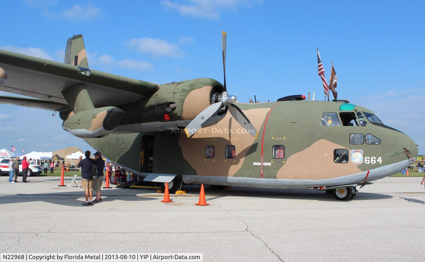 N22968, 1954 Fairchild C-123K Provider C/N 20113, Thunder Pig