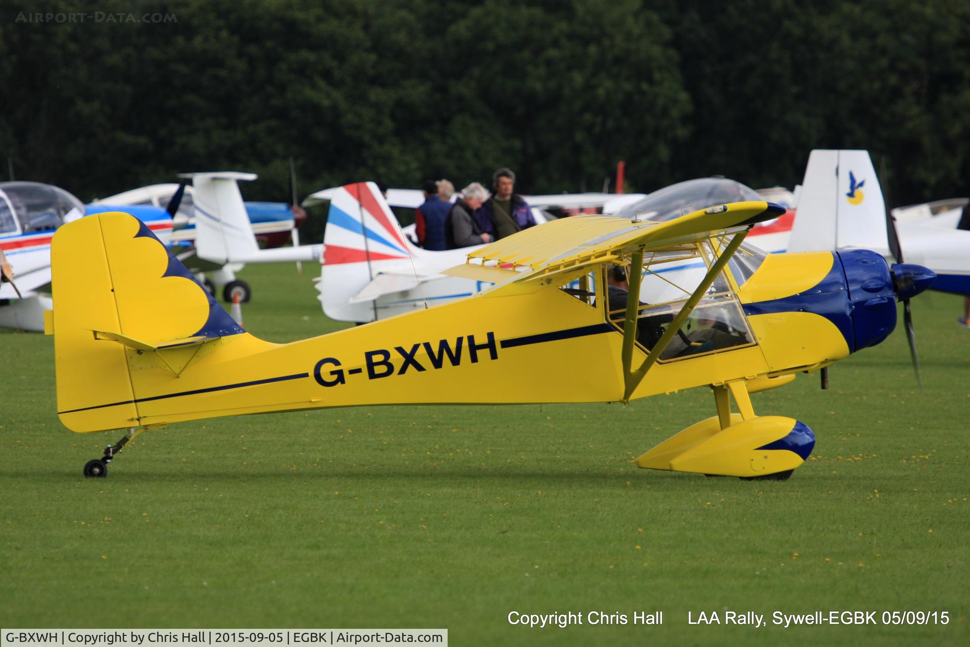 G-BXWH, 2000 Denney Kitfox 4-1200 Speedster C/N PFA 172A-12343, at the LAA Rally 2015, Sywell