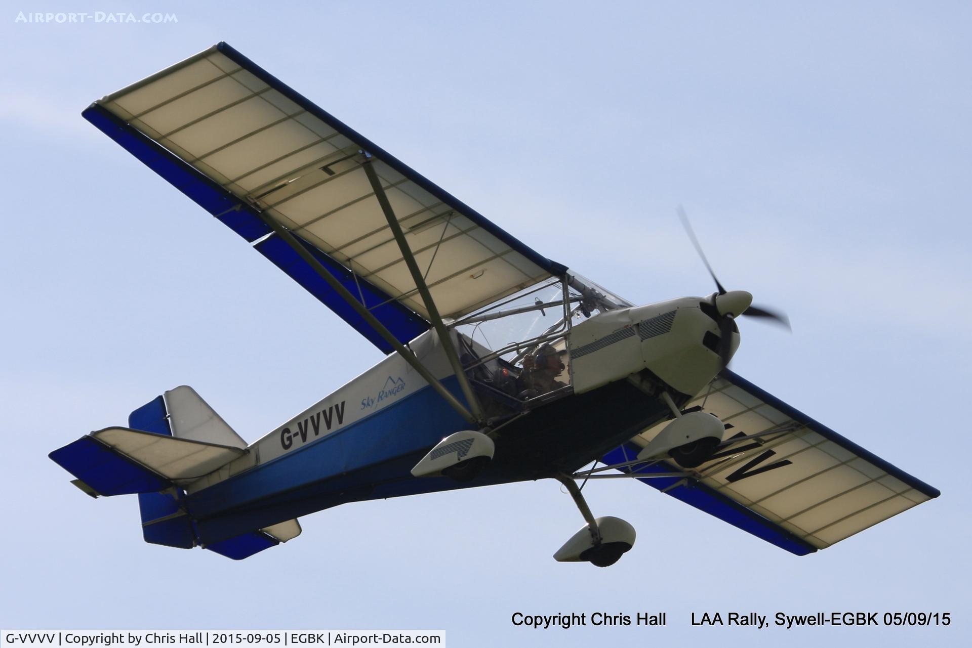G-VVVV, 2005 Best Off Skyranger 912(2) C/N BMAA/HB/427, at the LAA Rally 2015, Sywell