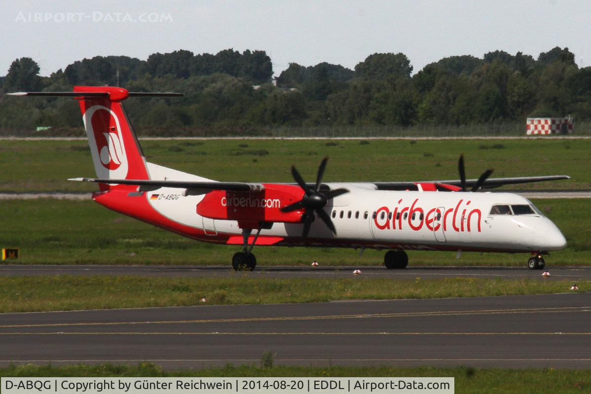 D-ABQG, 2009 De Havilland Canada DHC-8-402Q Dash 8 C/N 4250, Taxiing