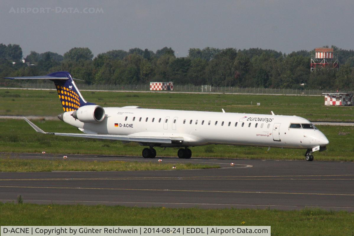 D-ACNE, 2009 Bombardier CRJ-900ER (CL-600-2D24) C/N 15241, Arriving