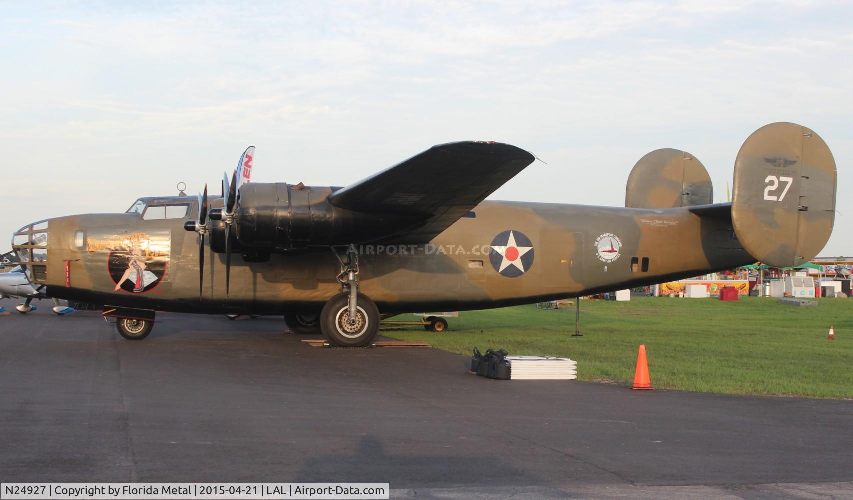 N24927, 1940 Consolidated Vultee RLB30 (B-24) C/N 18, Diamond Lil