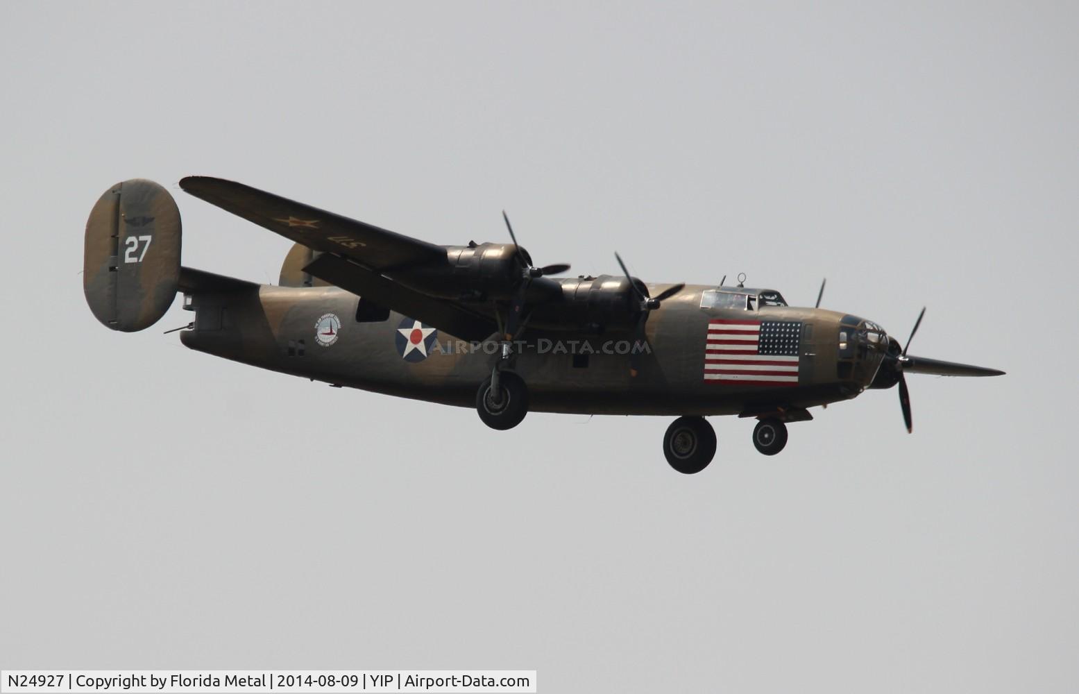 N24927, 1940 Consolidated Vultee RLB30 (B-24) C/N 18, Diamond Lil