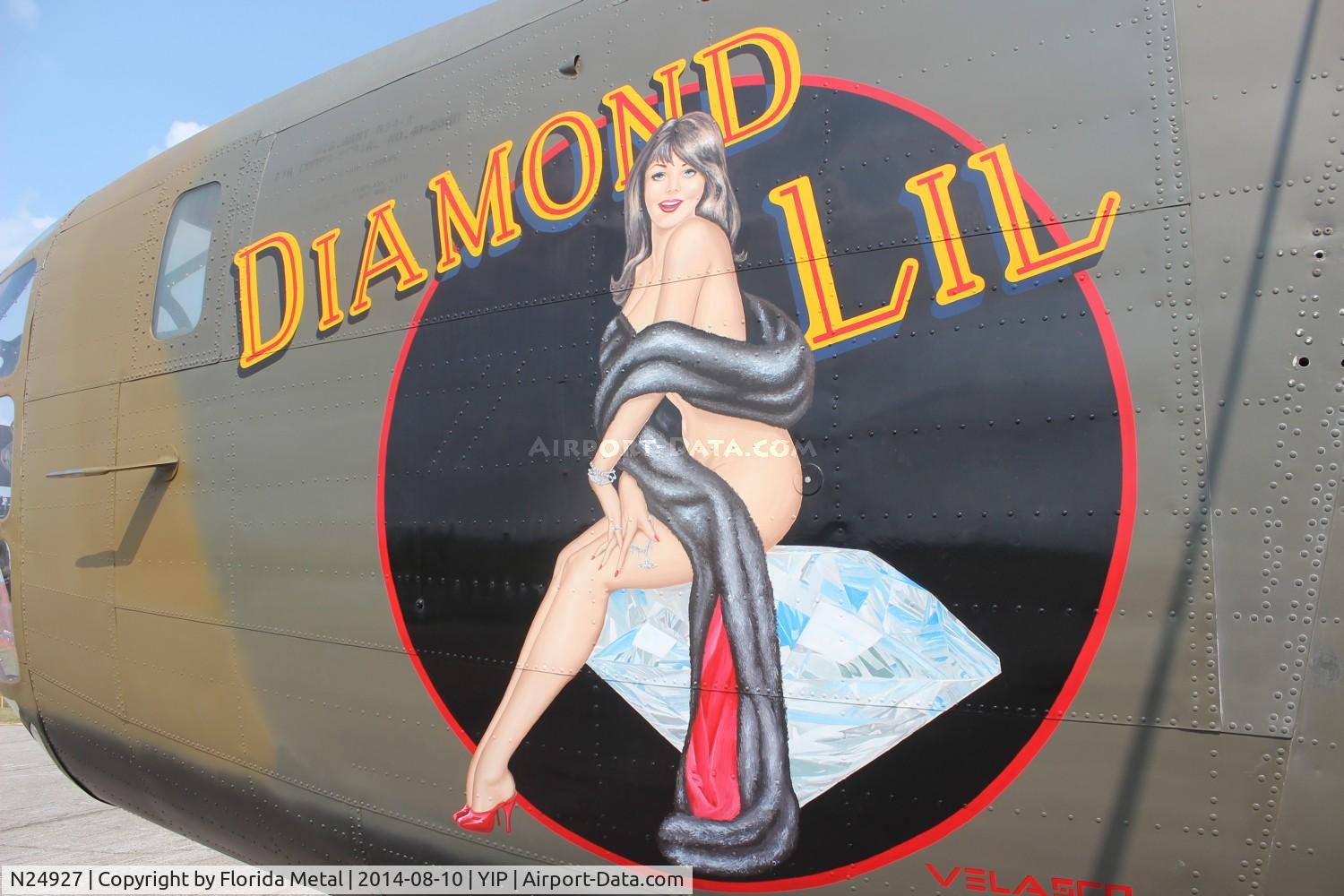 N24927, 1940 Consolidated Vultee RLB30 (B-24) C/N 18, Diamond Lil