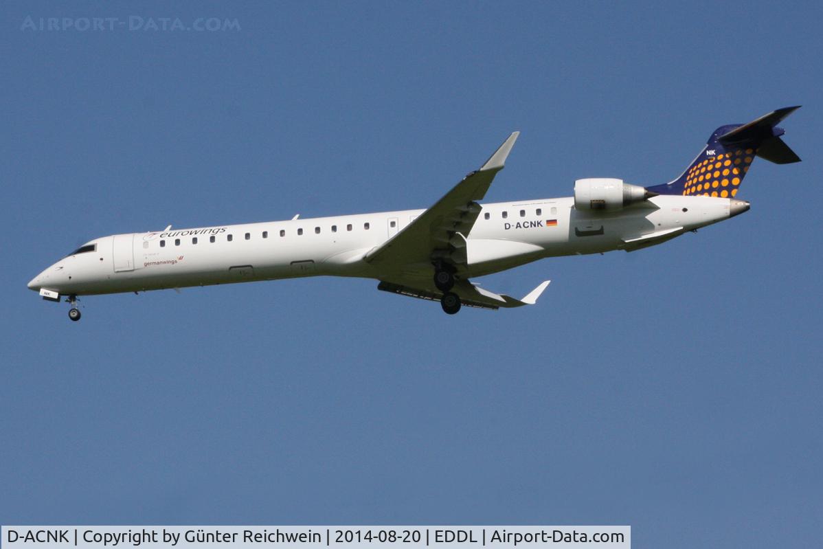 D-ACNK, 2010 Bombardier CRJ-900LR (CL-600-2D24) C/N 15251, Arriving