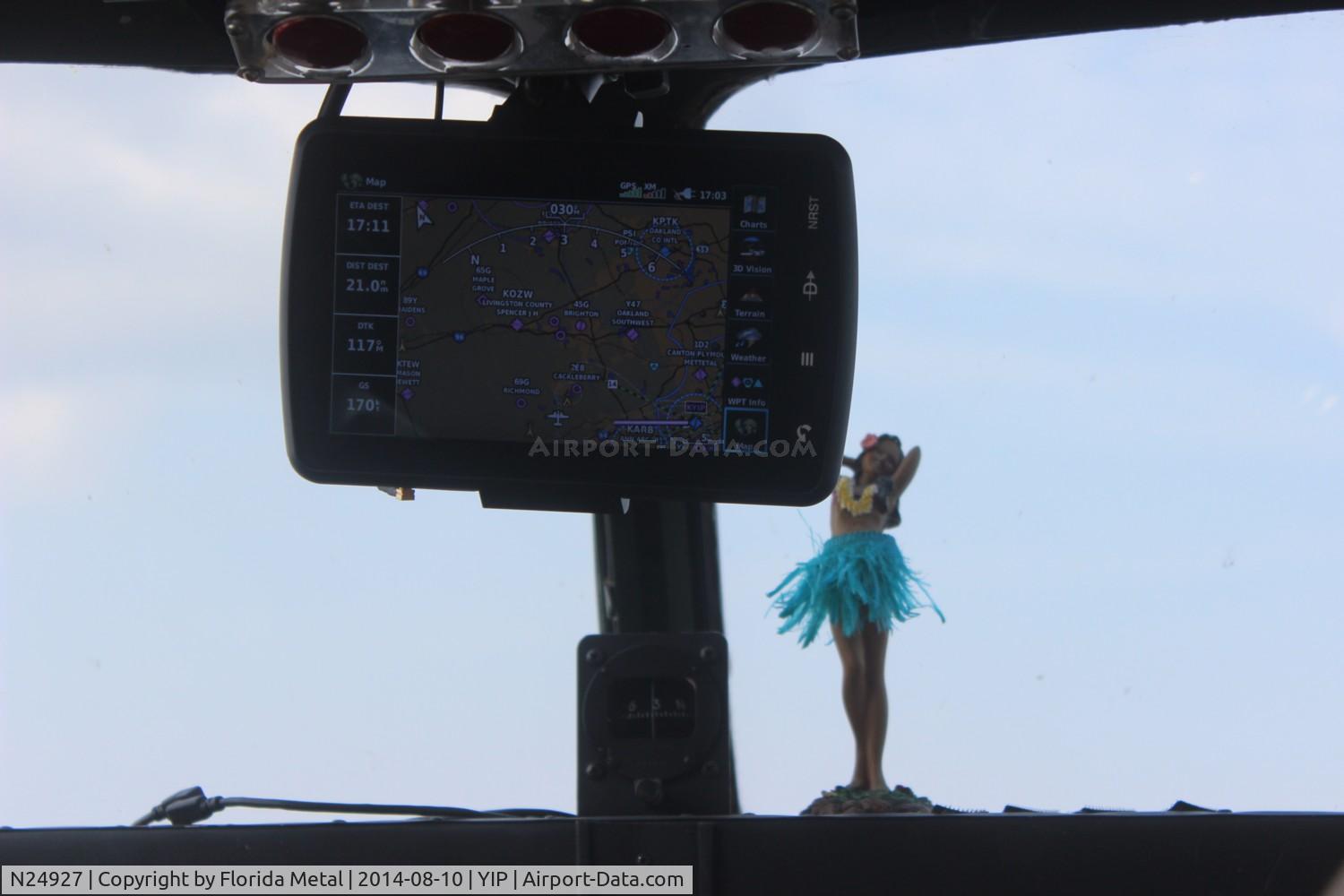 N24927, 1940 Consolidated Vultee RLB30 (B-24) C/N 18, Hula dancer in cockpit of Diamond Lil