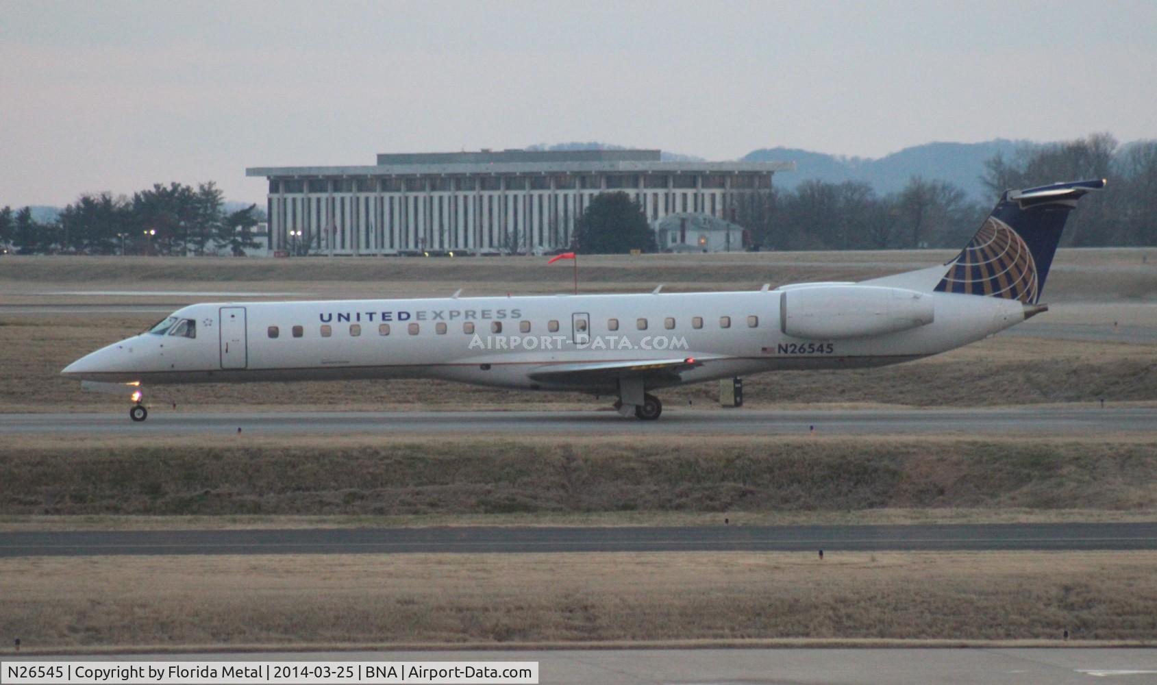 N26545, 2002 Embraer ERJ-145LR (EMB-145LR) C/N 145558, United Express