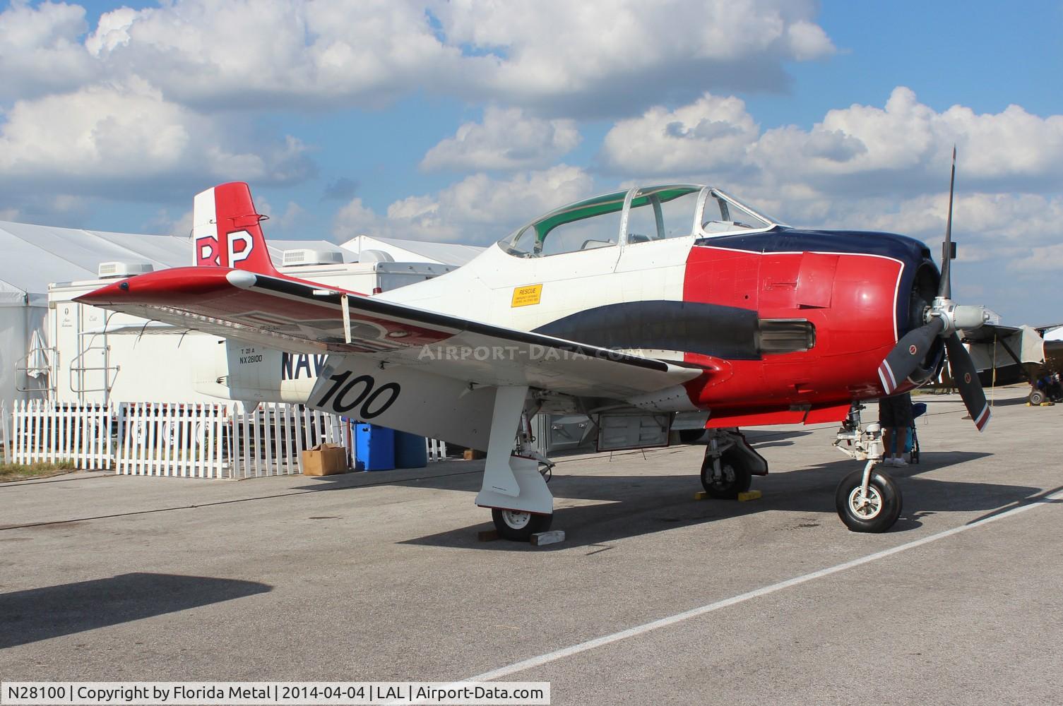 N28100, 1949 North American T-28A Trojan C/N 159-215, T-28 Trojan