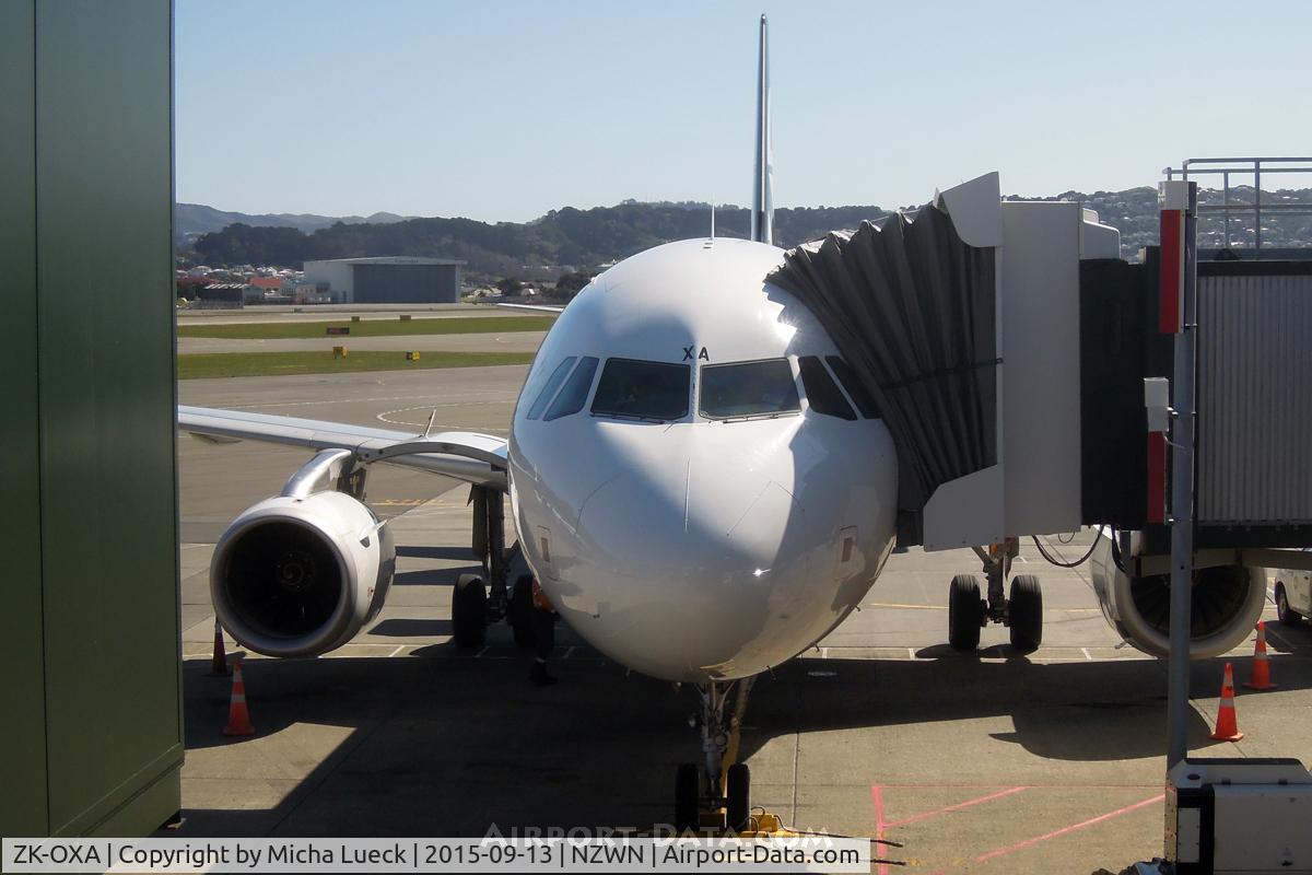 ZK-OXA, 2013 Airbus A320-232 C/N 5269, WLG