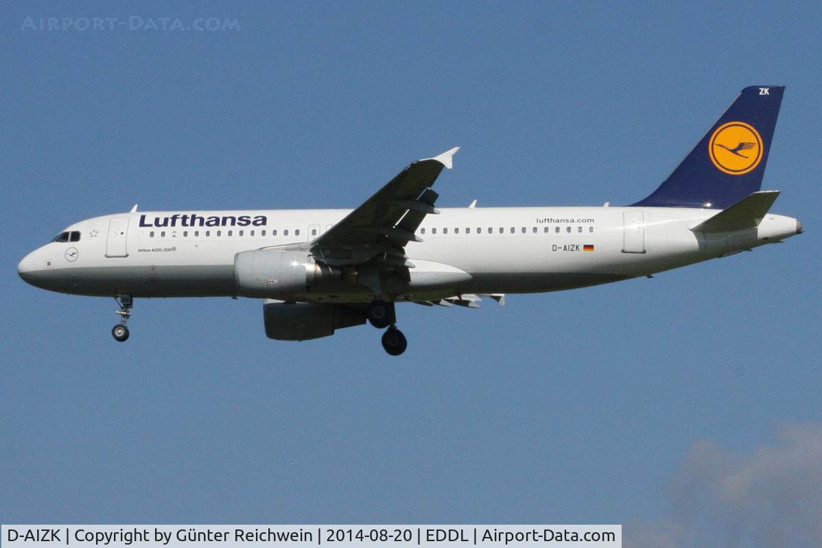 D-AIZK, 2012 Airbus A320-214 C/N 5122, Arriving