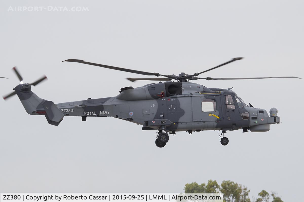 ZZ380, 2013 AgustaWestland AW-159 Wildcat HMA.2 C/N 499, Malta International Airshow 2015