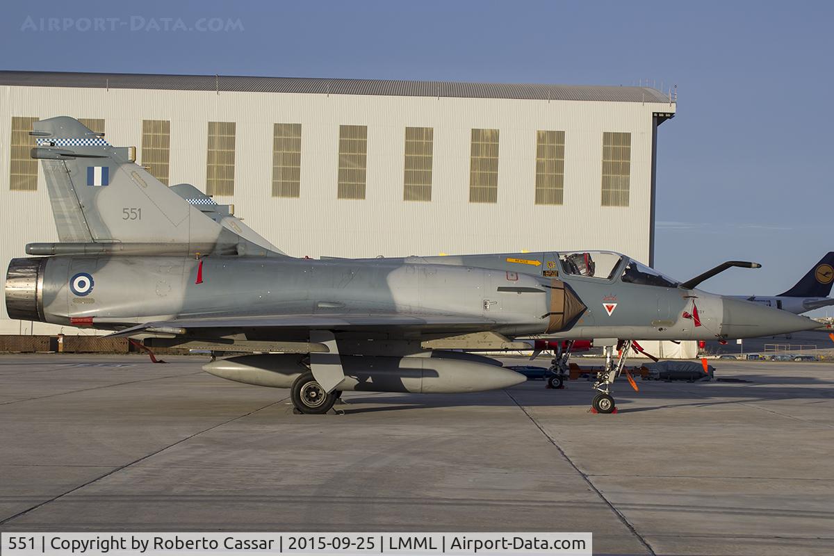 551, Dassault Mirage 2000-5EG C/N 601, Malta International Airshow 2015