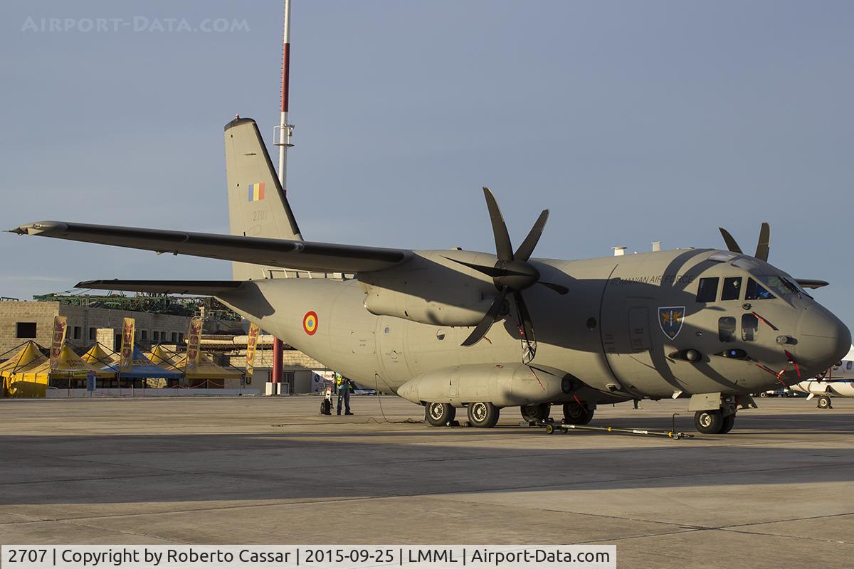 2707, Alenia C-27J Spartan C/N 4175, Malta International Airshow 2015