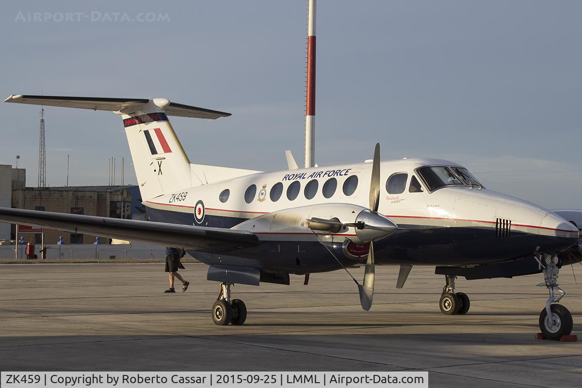 ZK459, 2007 Hawker Beechcraft B200GT King Air C/N BY-36, Malta International Airshow 2015