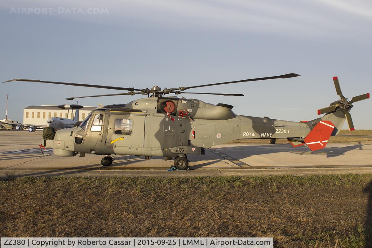 ZZ380, 2013 AgustaWestland AW-159 Wildcat HMA.2 C/N 499, Malta International Airshow 2015