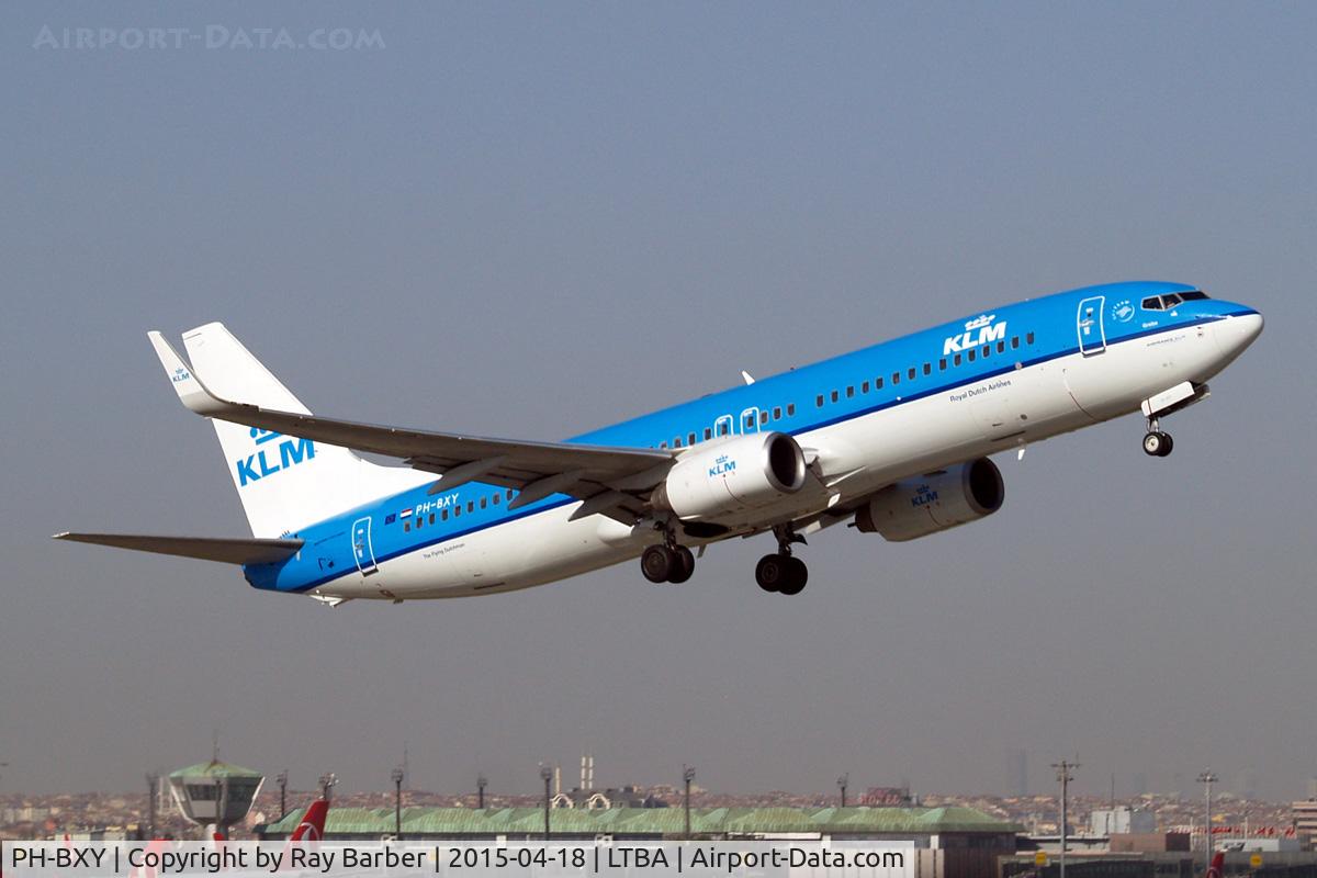 PH-BXY, 2008 Boeing 737-8K2 C/N 30372, Boeing 737-8K2 [30372] (KLM-Royal Dutch Airlines)  Istanbul-Ataturk~TC 18/04/2015