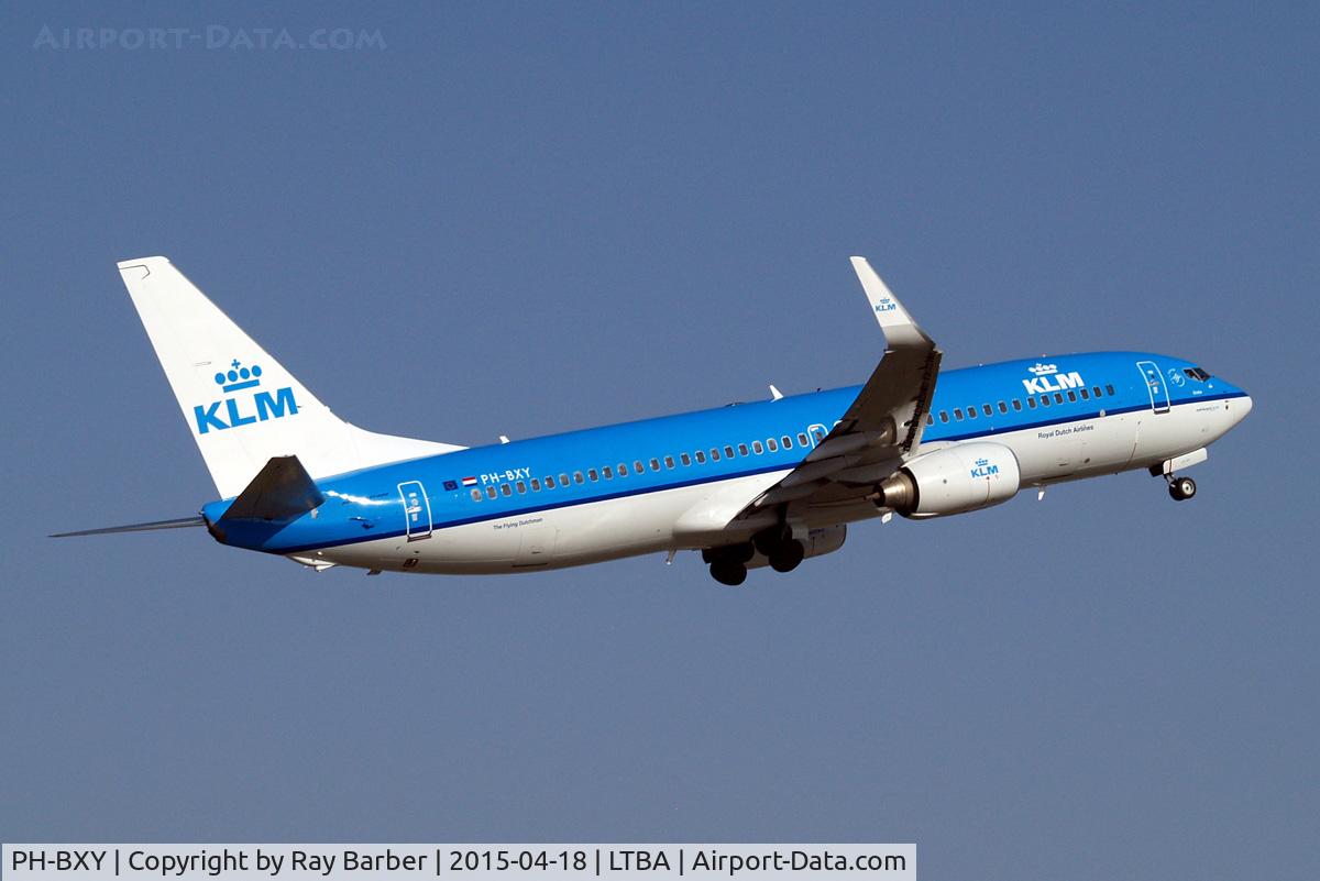 PH-BXY, 2008 Boeing 737-8K2 C/N 30372, Boeing 737-8K2 [30372] (KLM-Royal Dutch Airlines)  Istanbul-Ataturk~TC 18/04/2015