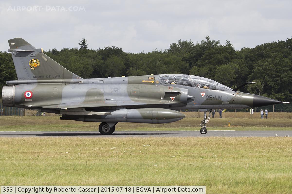 353, Dassault Mirage 2000N C/N 315, Fairford
