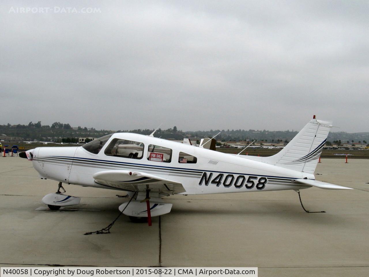 N40058, 1977 Piper PA-28-161 C/N 28-7816007, 1977 Piper PA-28-161 WARRIOR II, Lycoming O-320-D3G 160 Hp, aircraft is FOR SALE