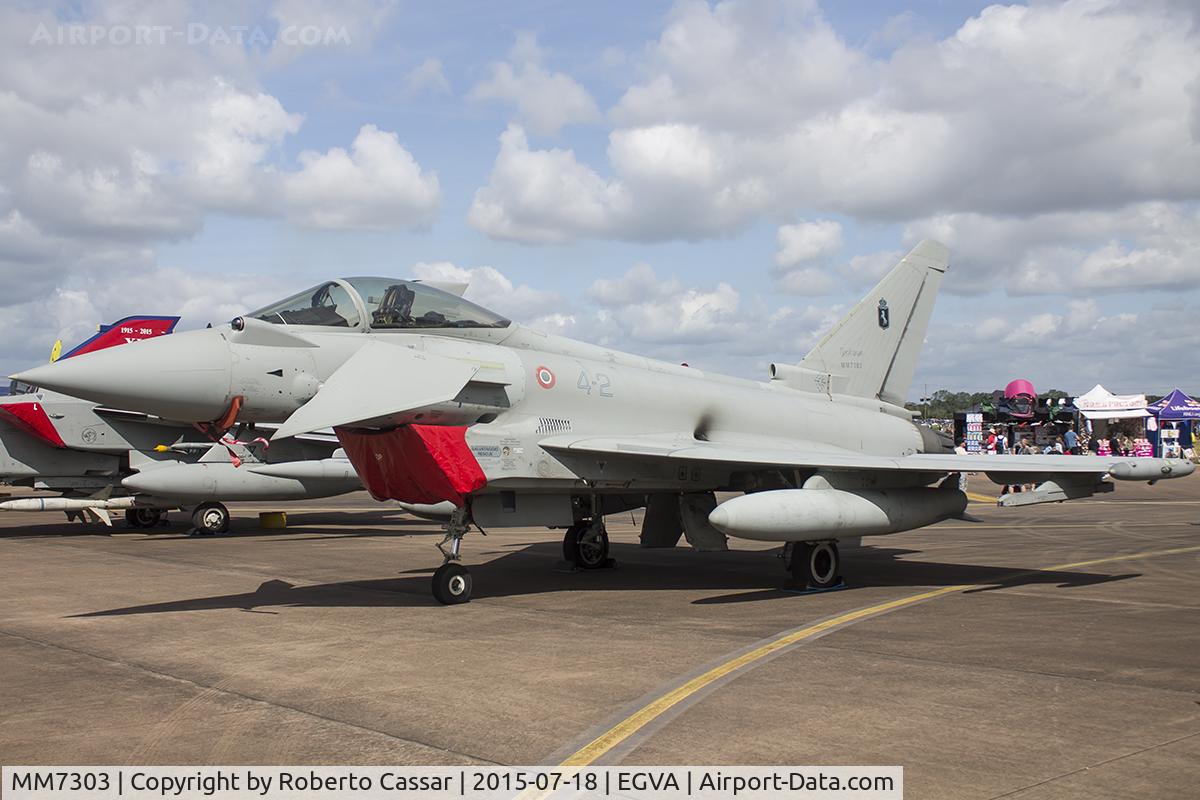 MM7303, Eurofighter EF-2000 Typhoon S C/N IS035, Fairford