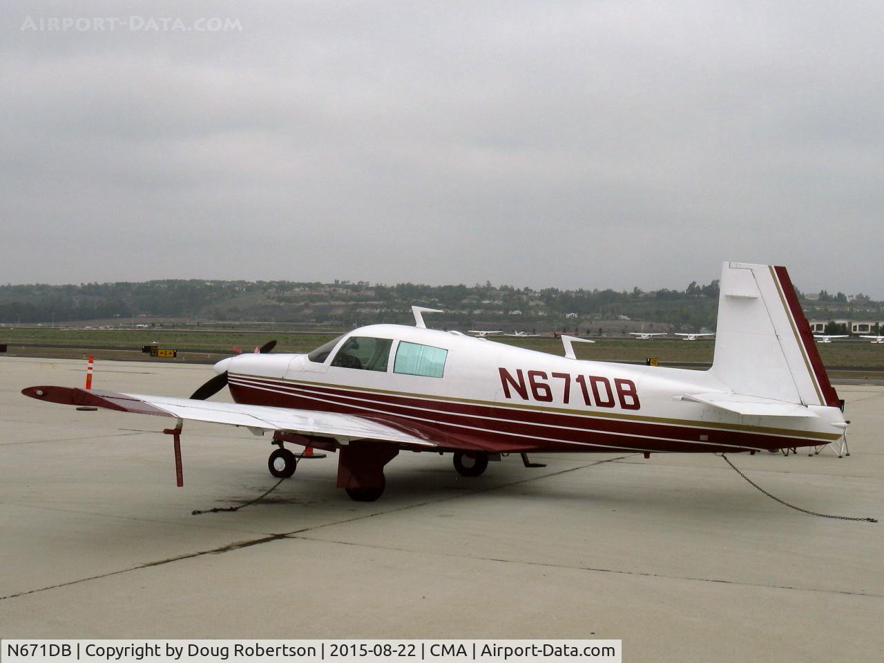 N671DB, 1967 Mooney M20E C/N 670030, 1987 Mooney M20E SUPER 21, Lycoming IO-360-A1A 200 Hp