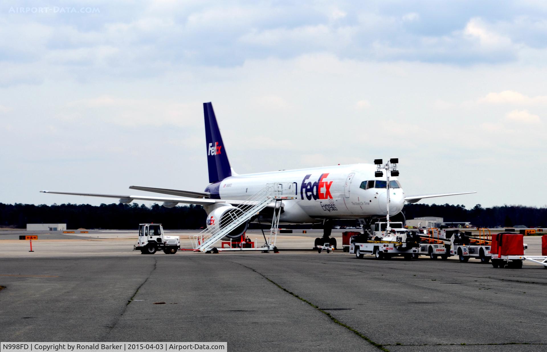 N998FD, 1990 Boeing 757-230 C/N 24747, Cargo