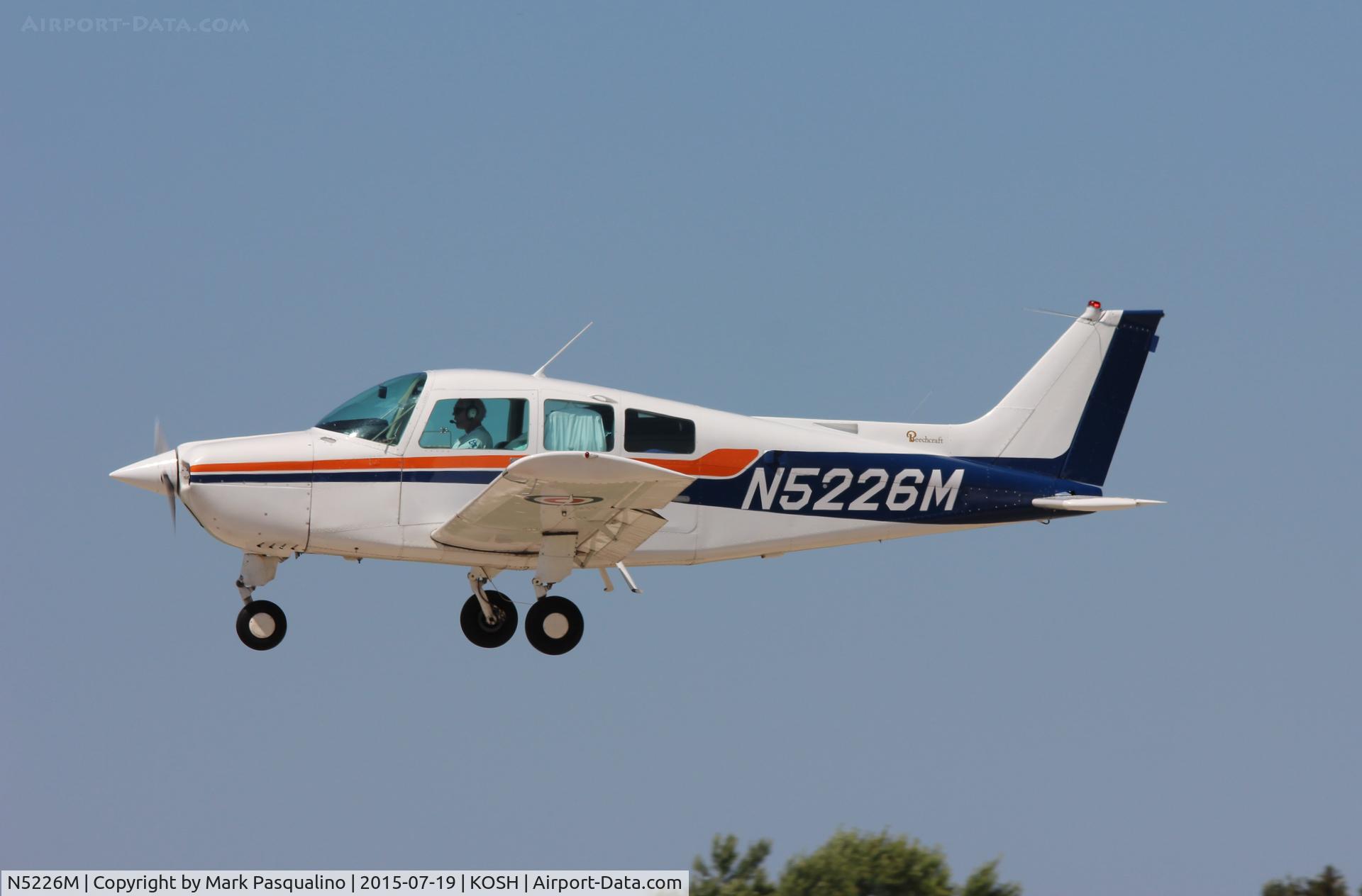 N5226M, 1978 Beech C23 Sundowner 180 C/N M-2014, Beech C23