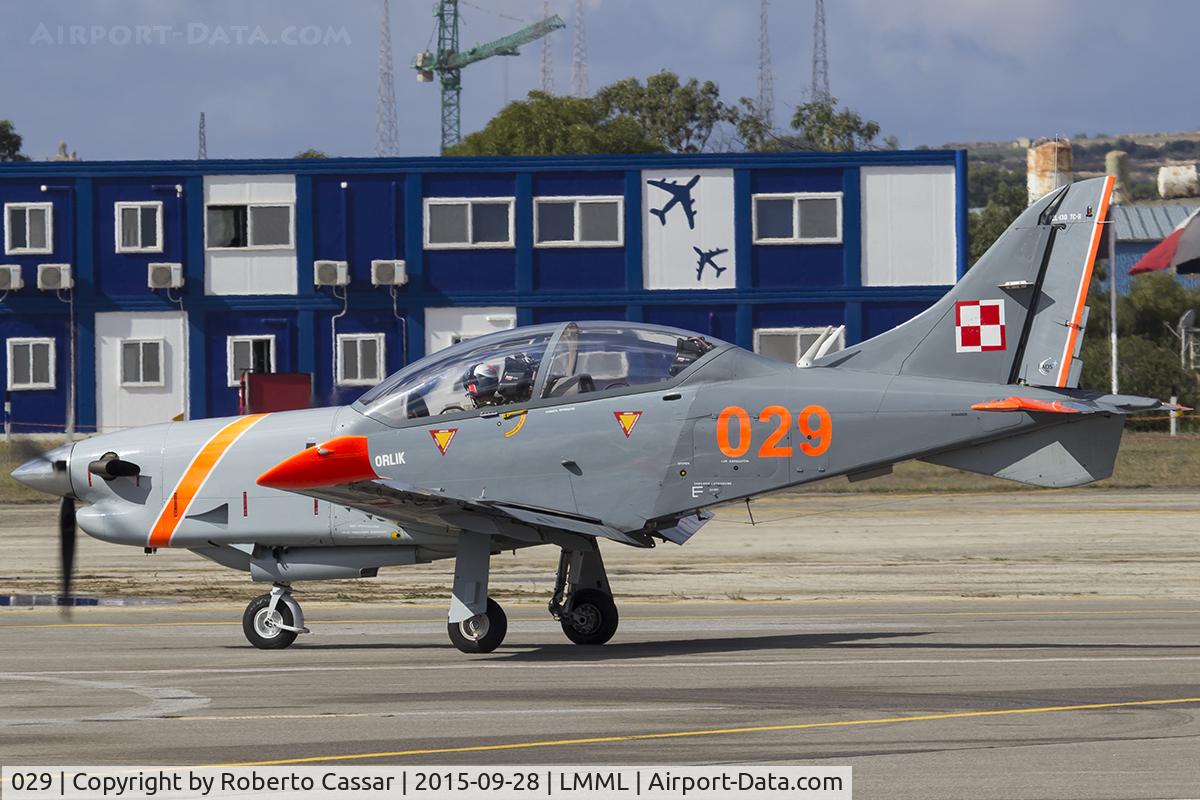 029, PZL-Okecie PZL-130TC-II Turbo Orlik C/N 03940029, Malta International Airshow 2015