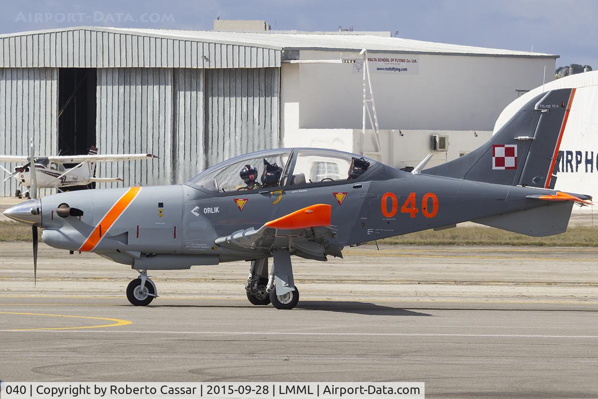 040, PZL-Okecie PZL-130TC-1 Turbo Orlik C/N 04960040, Malta International Airshow 2015