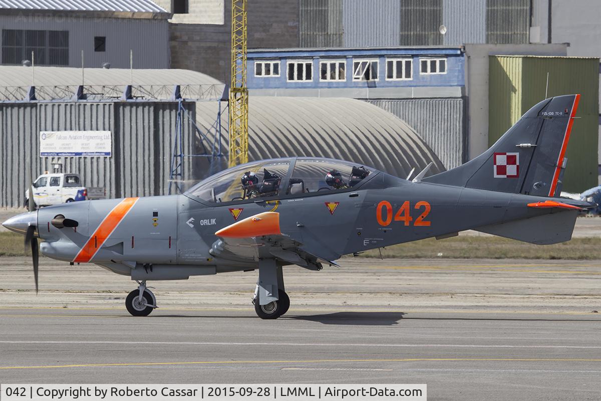 042, PZL-Okecie PZL-130 TCII Orlik C/N 04960042, Malta International Airshow 2015