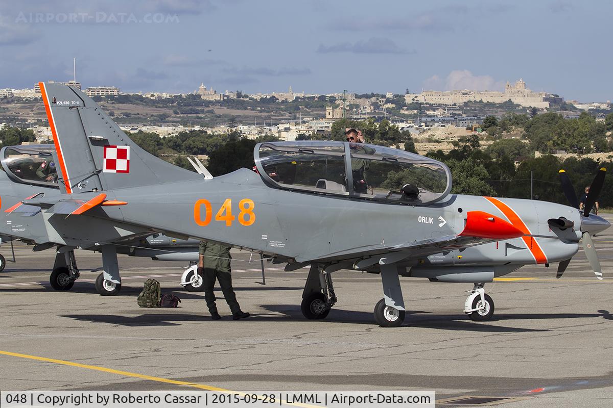 048, PZL-Okecie PZL-130TC-1 Turbo Orlik C/N 04010048, Malta International Airshow 2015