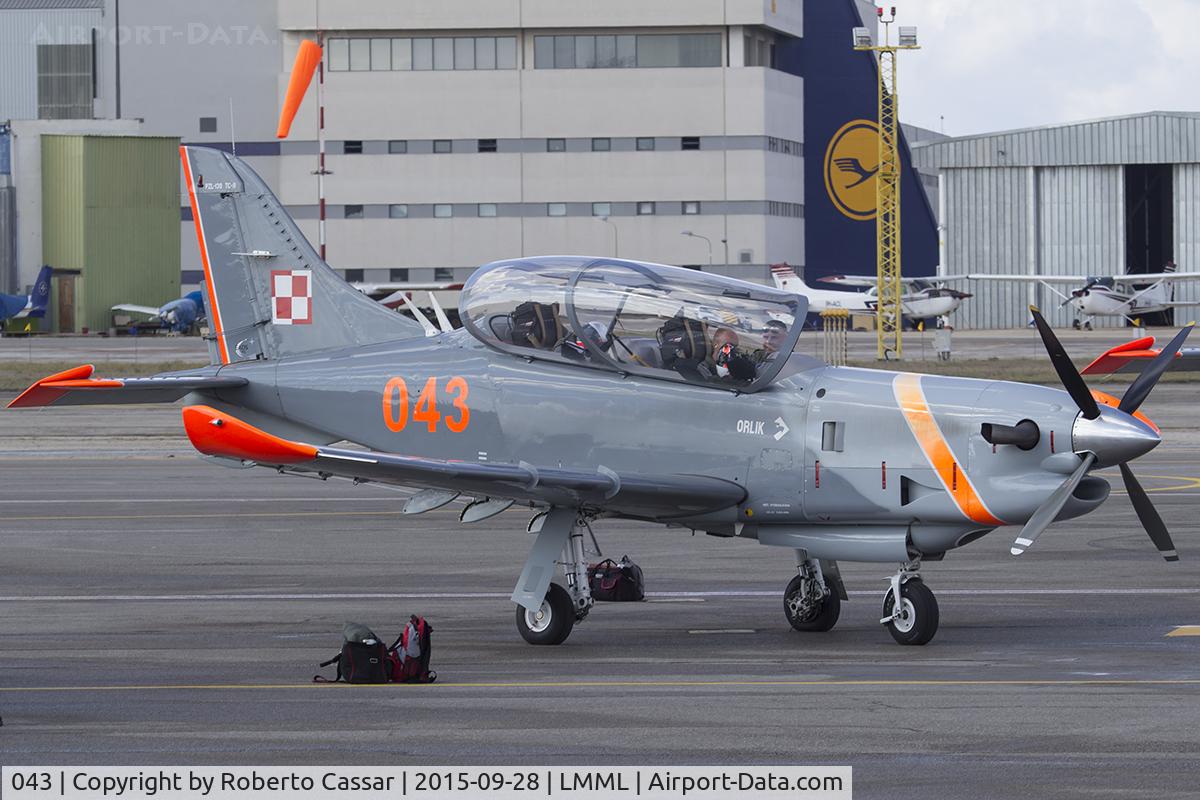 043, PZL-Okecie PZL-130TC-1 Turbo Orlik C/N 04980043, Malta International Airshow 2015