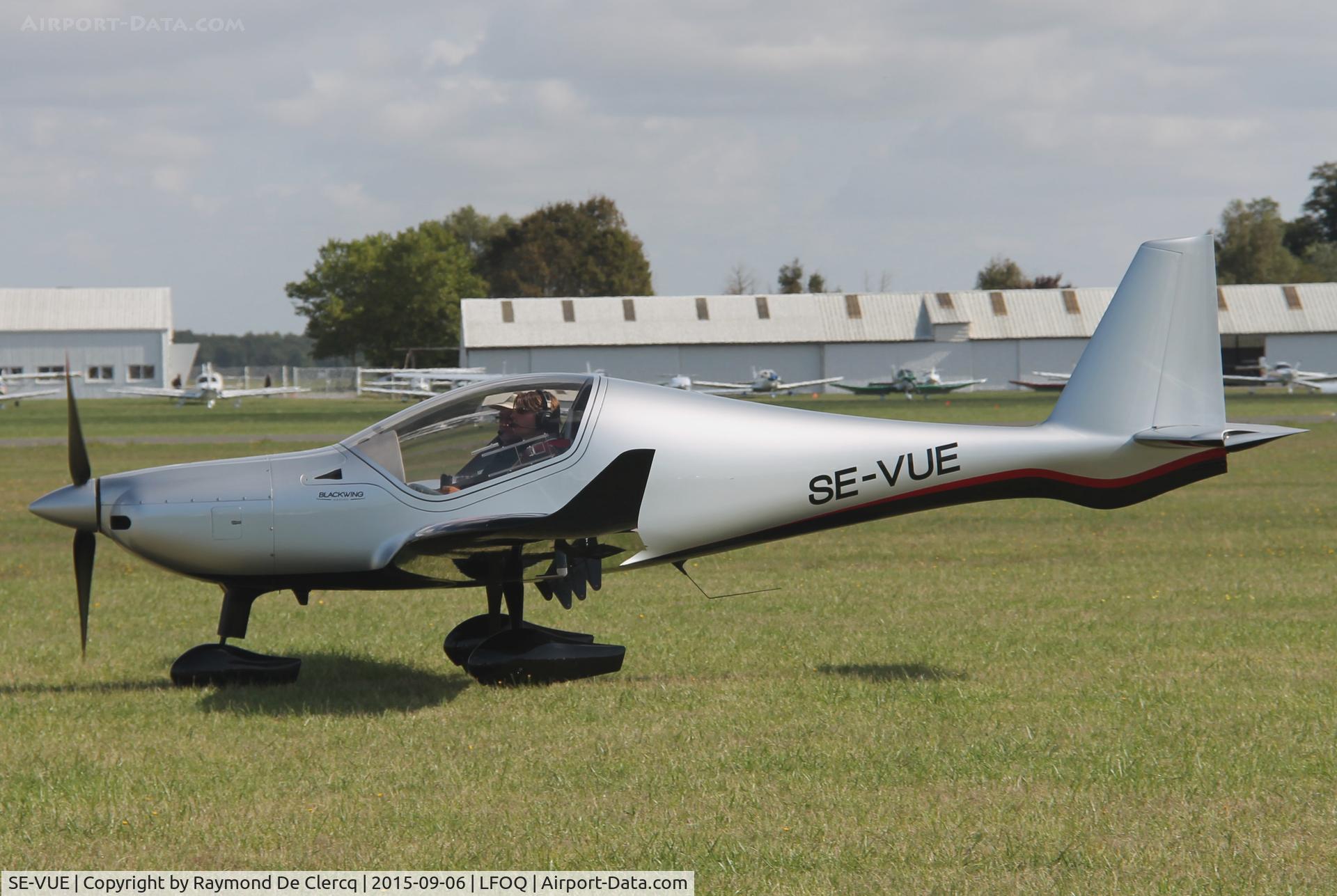 SE-VUE, 2015 BlackWing Ultra FG C/N 1402-1531, New Swedish carbon fiber airplane,first flown on 2015-07-27 arrived at the ULM salon Blois.