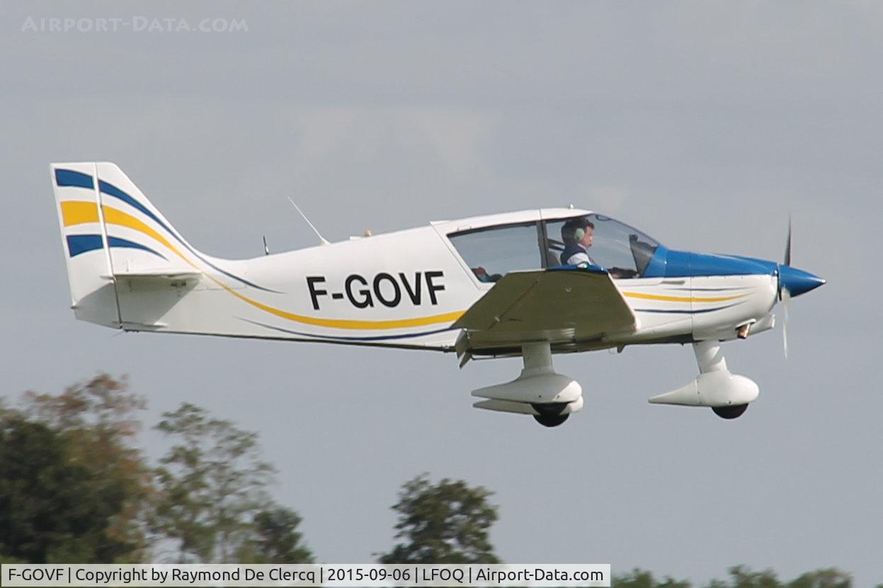 F-GOVF, Robin DR-400-120 C/N 2315, Landing at Blois with new c/s.