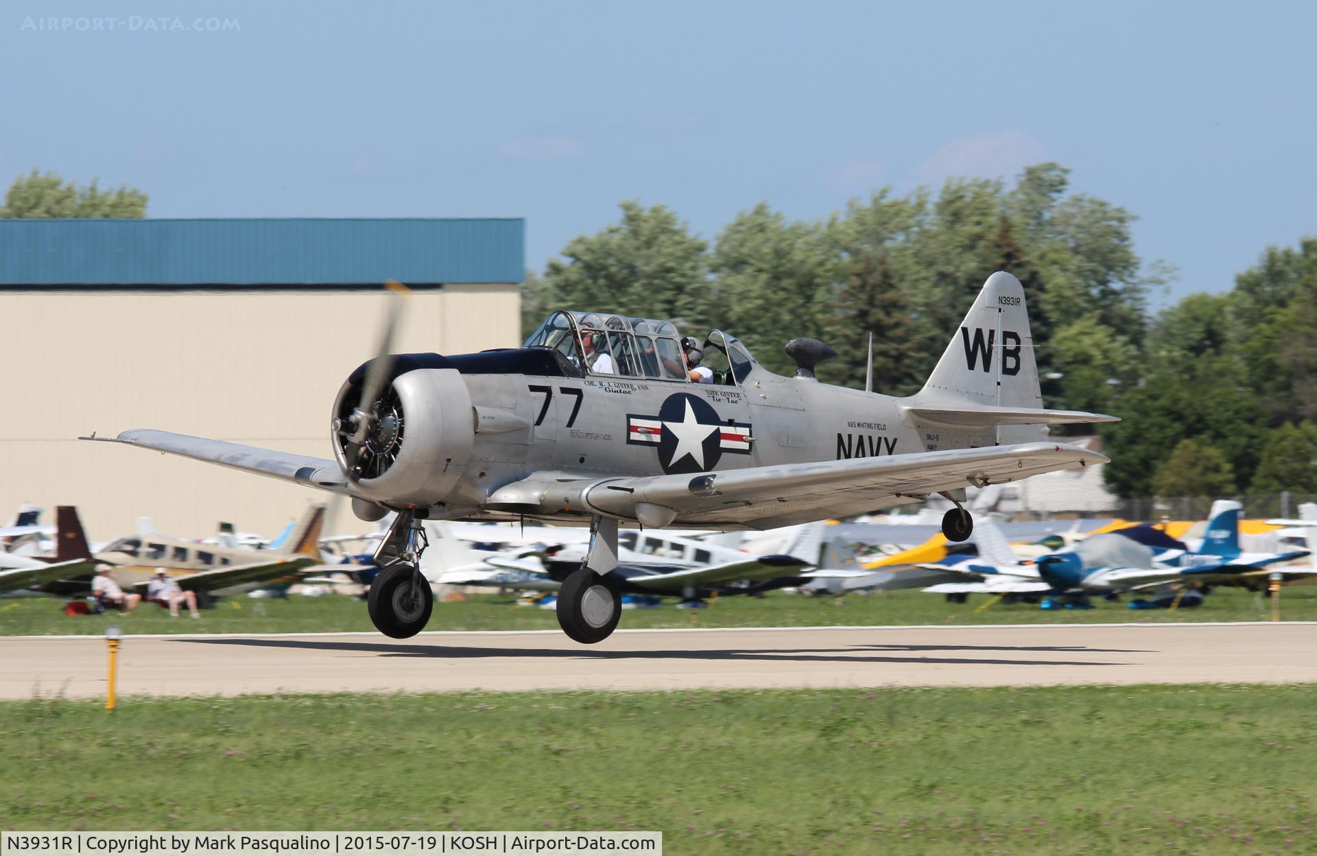 N3931R, North American AT-6B Texan C/N 84-923, North American AT-6G